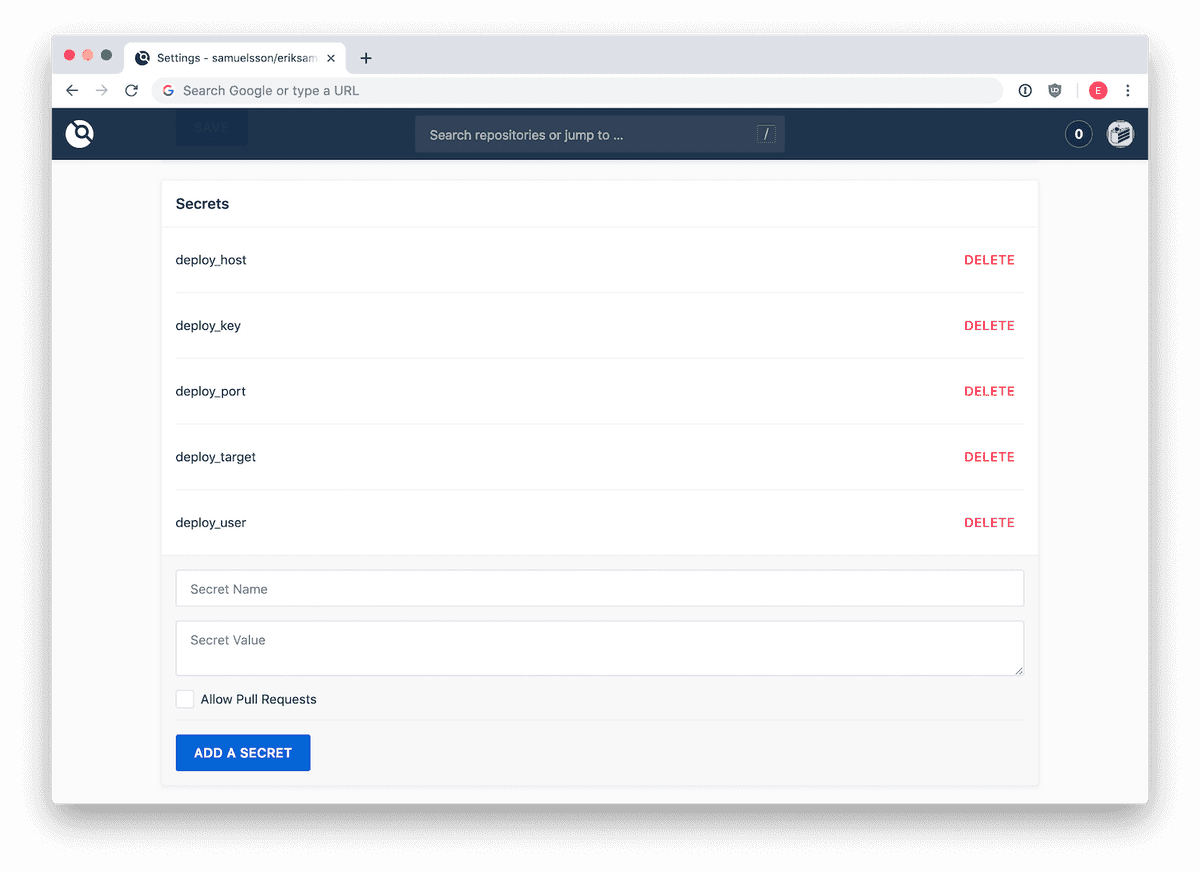 How To Install And Configure Drone CI On A Self-hosted Server | Samuelsson